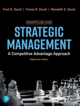 Paperback Strategic Management: A Competitive Advantage Approach, Concepts and Cases Book