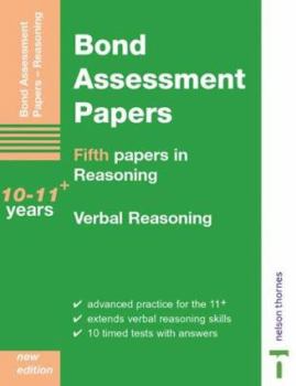 Paperback Bond Assessment Papers Fifth Papers in Reasoning Book