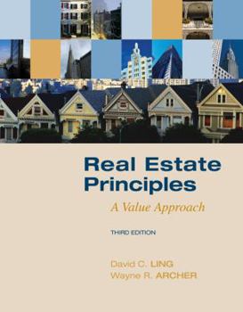 Hardcover Real Estate Principles: A Value Approach Book