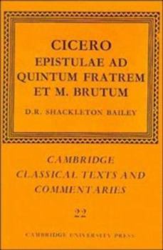Epistulae ad Quintum Fratrem et M. Brutum