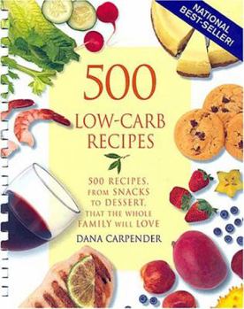 Plastic Comb 500 Low-Carb Recipes Book