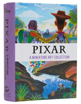 Hardcover Pixar: A Miniature Art Collection (Mini Book) Book