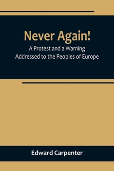Never Again! - Pamphlet