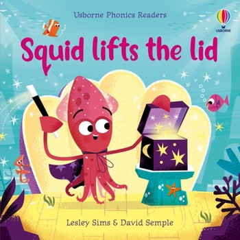 Paperback Usborne Squid Lifts the Lid. Book