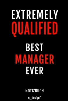 Notizbuch für Manager: Originelle Geschenk-Idee [120 Seiten gepunktet Punkte-Raster blanko Papier] (German Edition)