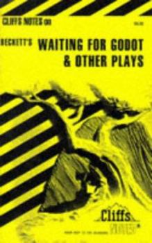 Paperback Cliffsnotes on Beckett's Waiting for Godot and Other Plays Book