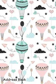 Paperback Address Book: For Contacts, Addresses, Phone, Email, Note, Emergency Contacts, Alphabetical Index with Hand Drawn Doodle Childish Book