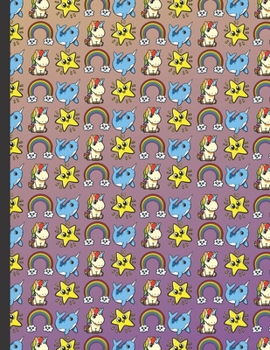 Four Year Monthly Planner and Calendar 2020-2023: Assorted Magical Rainbows Clouds Stars Narwhals and Unicorns on Pink Purple Background Cover. Fun Date Schedule Journal for All Ages.