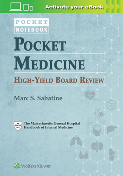 Paperback Pocket Medicine High-Yield Board Review Book