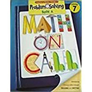 Paperback Great Source Math on Call: Problem Solving Teacher's Guide Grade 7 2004 Book