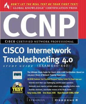 Hardcover CCNP Cisco Internetwork Troubleshooting Study Guide (Exam 640-406) [With *] Book