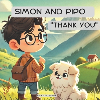 Paperback Simon and Pipo "Thank You" Book