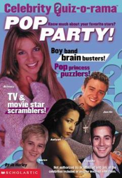 Paperback Celebrity Quiz-O-Rama #01: Pop Part Book