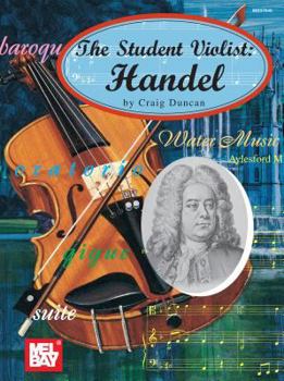 Paperback The Student Violist: Handel Book