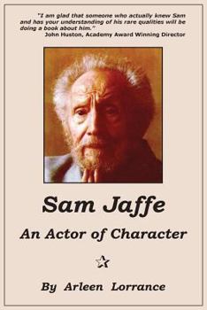 Paperback Sam Jaffe: An Actor of Character Book