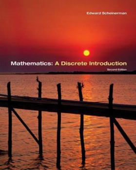 Hardcover Mathematics: A Discrete Introduction Book