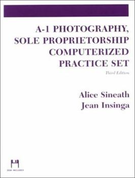 Paperback A-1 Photography Practice Set for Accounting Book