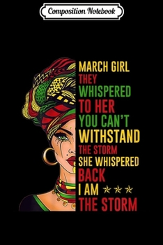 Composition Notebook: Womens March Birthday Girl Fact Awesome Pisces Journal/Notebook Blank Lined Ruled 6x9 100 Pages