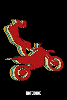 Notebook: Motocross Notebook Blank Line Dirt Bike Journal Lined with Lines 6x9 120 Pages Checklist Record Book Take Notes Gift Planner Paper Men Women ... Motorsport Motocross Dirt Bike Lovers Fans