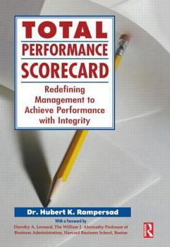 Hardcover Total Performance Scorecard Book