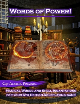 Paperback Words of Power: Magical Words and Spell Incantations for 5th Edition Dungeons and Dragons Book