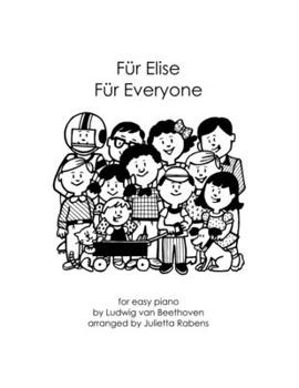 Paperback Fur Elise Fur Everyone: for easy piano Book