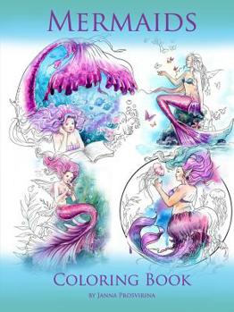 Paperback Mermaids: Coloring Book