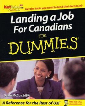 Paperback Landing a Job for Canadians for Dummies Book