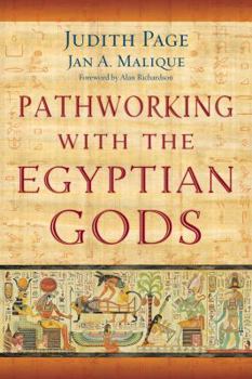 Paperback Pathworking with the Egyptian Gods Book