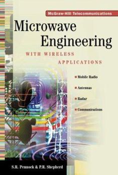 Hardcover Microwave Engineering with Wireless Applications Book