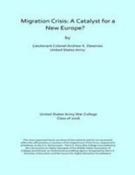 Paperback Migration Crisis: A Catalyst for a New Europe? Book