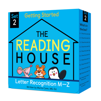 Paperback The Reading House Set 2: Letter Recognition M-Z Book