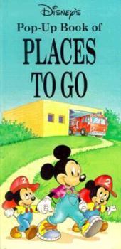 Hardcover Disney's Pop-Up Book of Places to Go Book