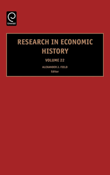 Hardcover Research in Economic History Book