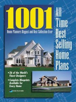 Paperback 1001 All-Time Best-Selling Home Plans Book