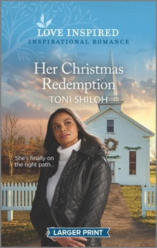 Mass Market Paperback Her Christmas Redemption: An Uplifting Inspirational Romance [Large Print] Book