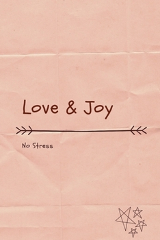 Love and Joy. No Stress : Kraft Pink Paper Theme Xmas Planner. Organize&Schedule Your Xmas Shopping. Plan Holiday Activities. Track All the Festive Details: Recipes, Cards, Gifts, etc. Record Xmas Mem