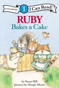 Paperback Ruby Bakes a Cake: Level 1 Book