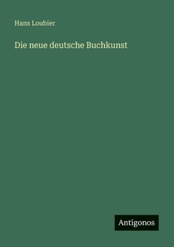 Paperback Die neue deutsche Buchkunst [German] Book