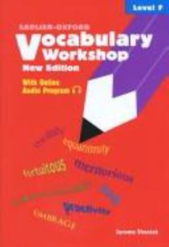 Paperback Vocabulary Workshop: Level F Book