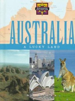 Hardcover Australia: A Lucky Land Book