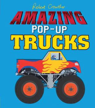 Hardcover Amazing Pop-Up Trucks Book