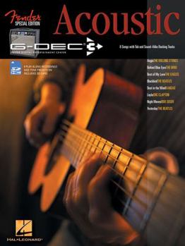 Paperback Acoustic: Fender Special Edition [With SD Card] Book