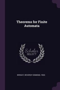 Paperback Theorems for Finite Automata Book