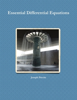 Paperback Essential Differential Equations Book