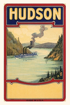 Paperback Vintage Journal Hudson River Decal Book