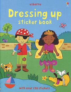 Paperback Sticker Bk-Dressing Up Book