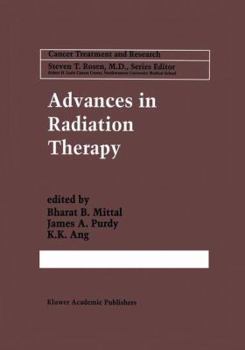 Paperback Advances in Radiation Therapy Book