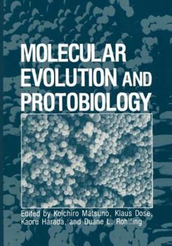 Paperback Molecular Evolution and Protobiology Book