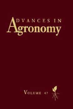 Hardcover Advances in Agronomy: Volume 47 Book